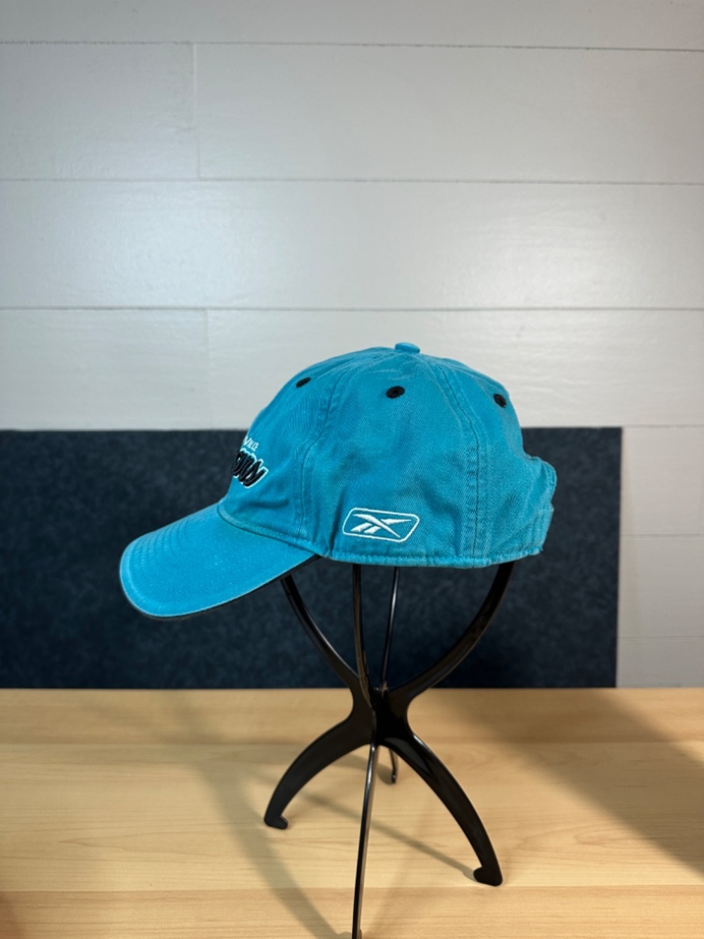 2009 Reebok Jacksonville Jaguars 15th Season Logo Teal Blue Strapback Hat Cap - Picture 4 of 11